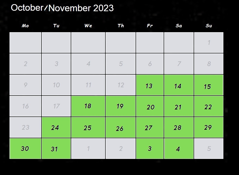 York Maze Hallowscream Dates & Times